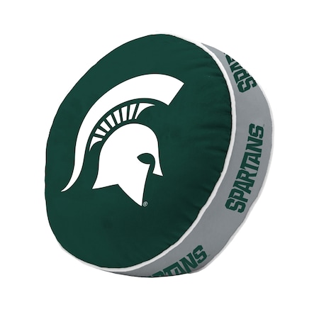 Logo Brands Michigan State Puff Pillow 172-813